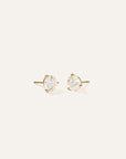 14K Gold Lab Grown Diamond Martini Studs