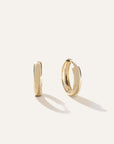 14K Gold Bold Hoops